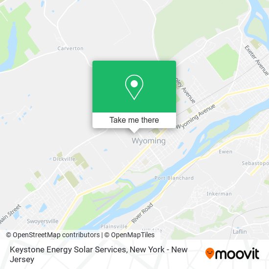 Mapa de Keystone Energy Solar Services