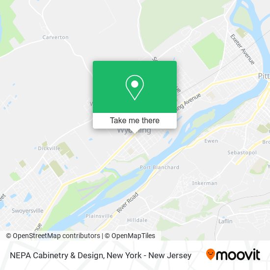 NEPA Cabinetry & Design map