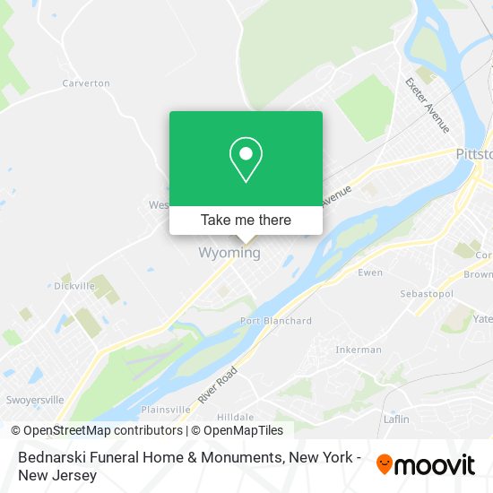 Mapa de Bednarski Funeral Home & Monuments