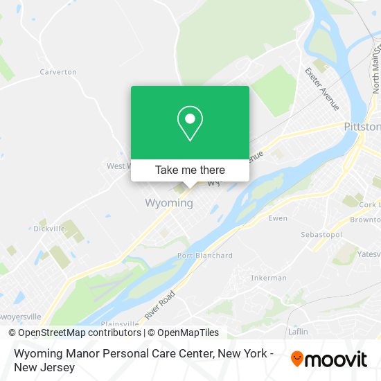 Mapa de Wyoming Manor Personal Care Center