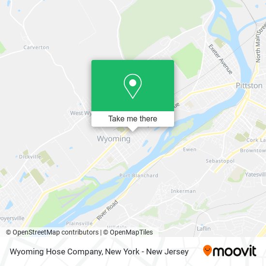 Mapa de Wyoming Hose Company