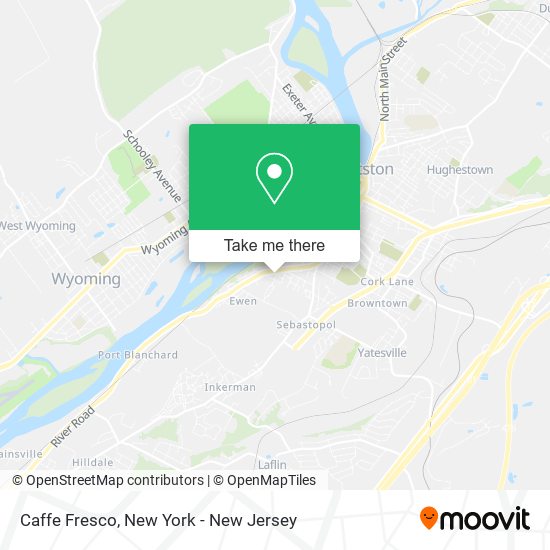 Mapa de Caffe Fresco