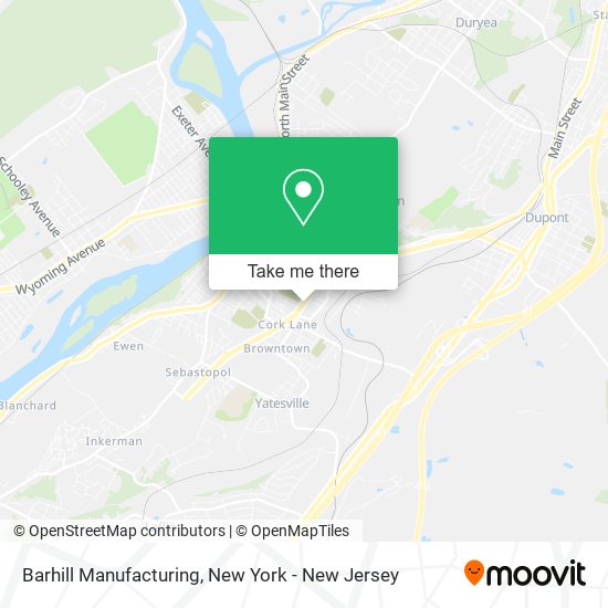 Mapa de Barhill Manufacturing