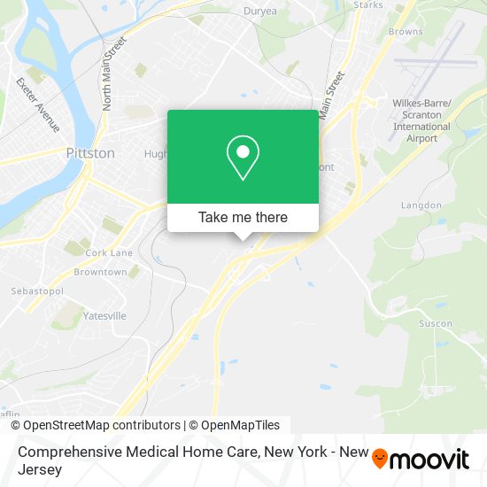 Comprehensive Medical Home Care map