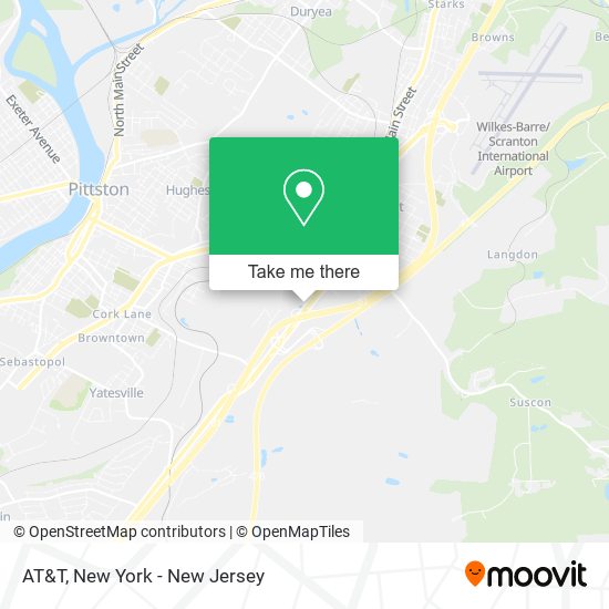 AT&T map