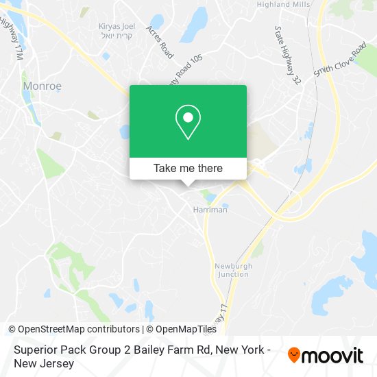 Mapa de Superior Pack Group 2 Bailey Farm Rd