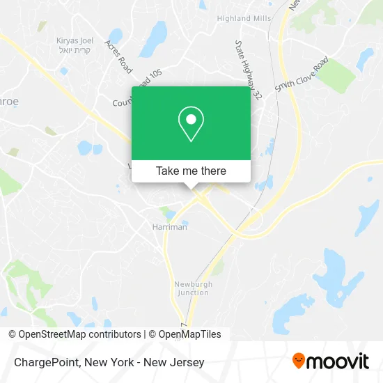 ChargePoint map