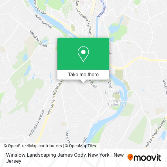 Winslow Landscaping James Cody map