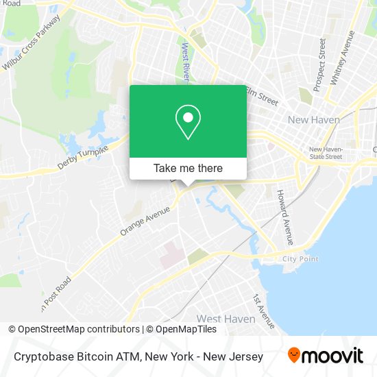 Mapa de Cryptobase Bitcoin ATM