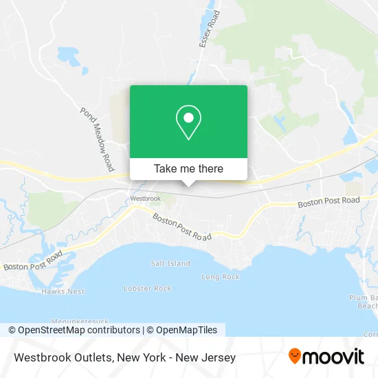 Westbrook Outlets map