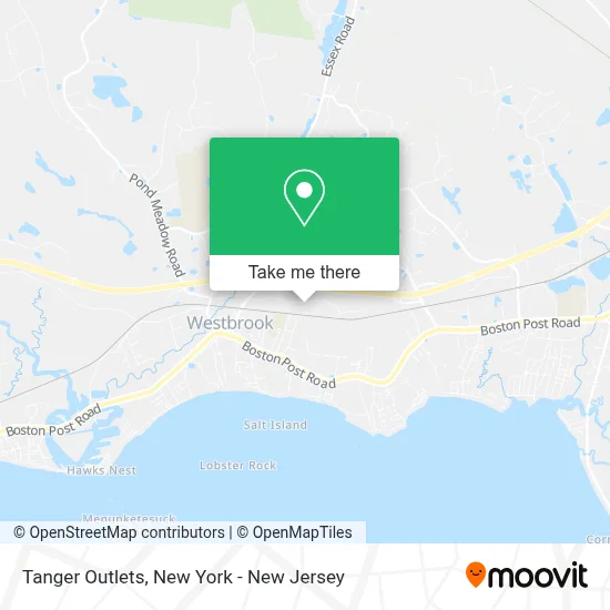 Tanger Outlets map