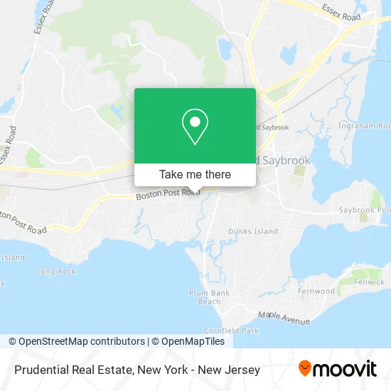 Prudential Real Estate map