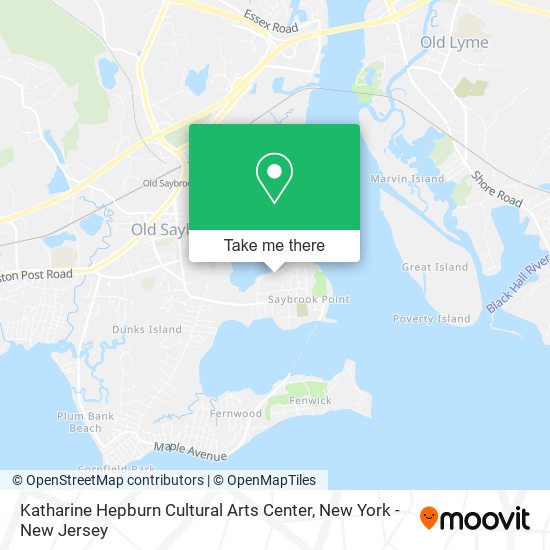 Katharine Hepburn Cultural Arts Center map