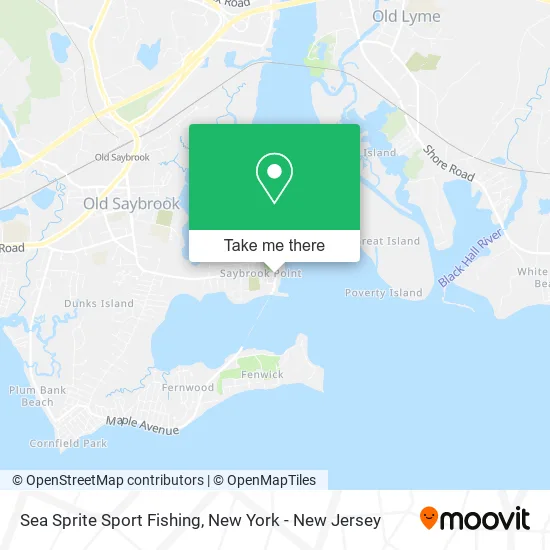 Sea Sprite Sport Fishing map