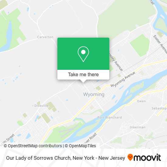 Our Lady of Sorrows Church map