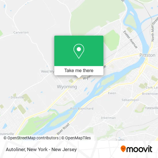Autoliner map