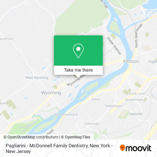 Pagliarini - McDonnell Family Dentistry map