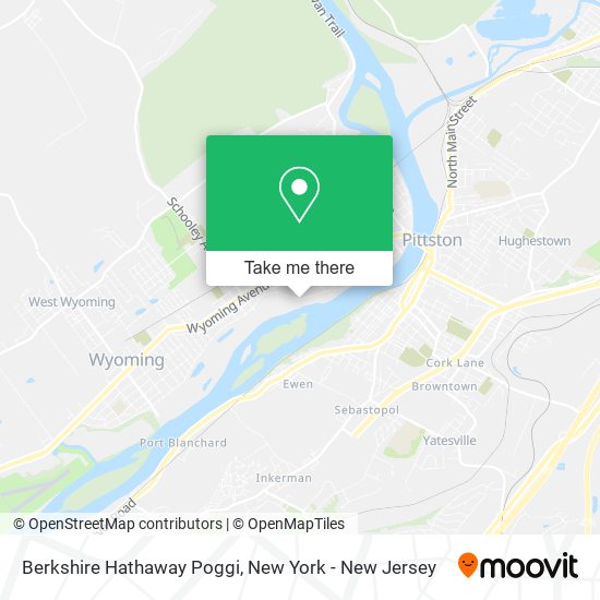 Mapa de Berkshire Hathaway Poggi