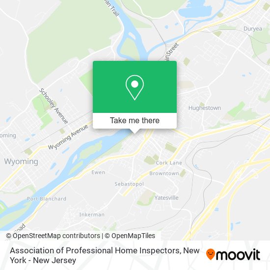 Association of Professional Home Inspectors map