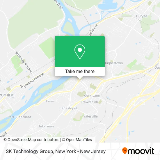 SK Technology Group map