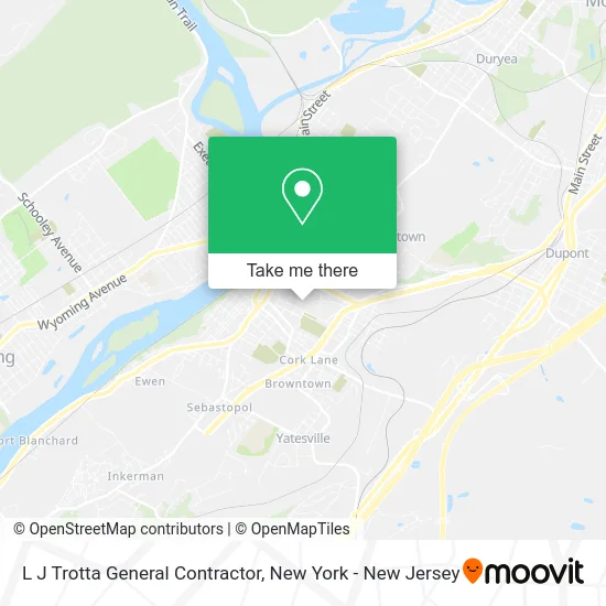 L J Trotta General Contractor map