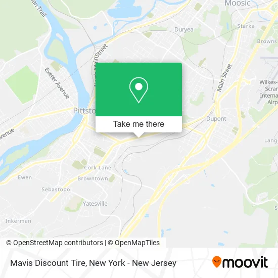 Mavis Discount Tire map