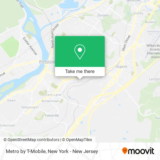 Metro by T-Mobile map
