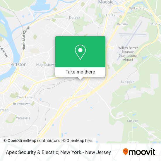 Mapa de Apex Security & Electric