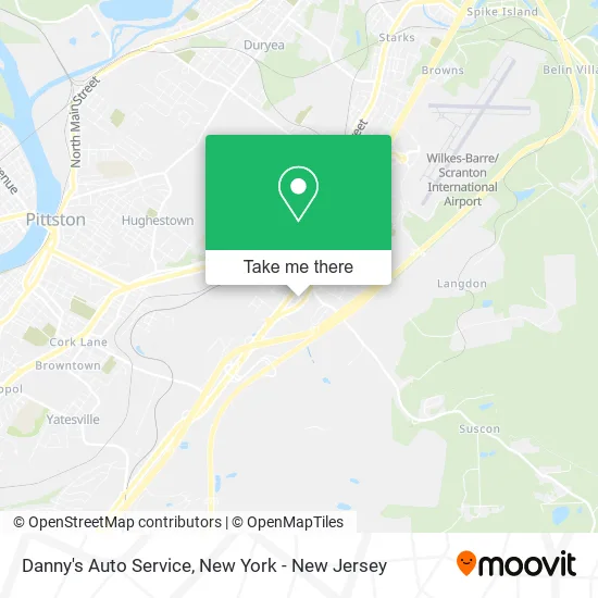 Danny's Auto Service map