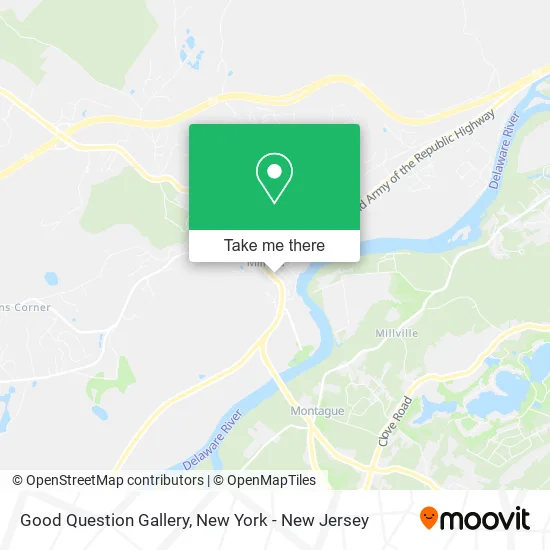 Good Question Gallery map