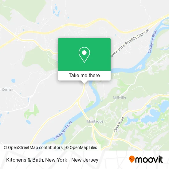 Kitchens & Bath map