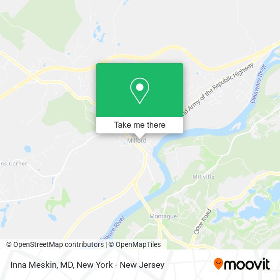 Mapa de Inna Meskin, MD
