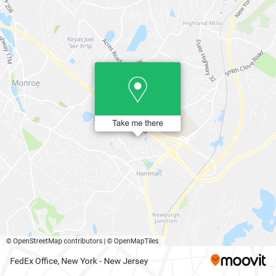 FedEx Office map