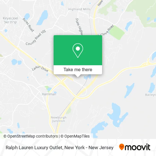 Ralph Lauren Luxury Outlet map
