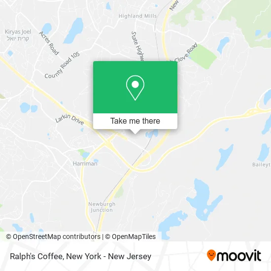 Ralph's Coffee map