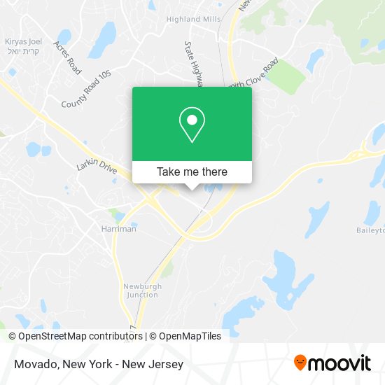 Movado map