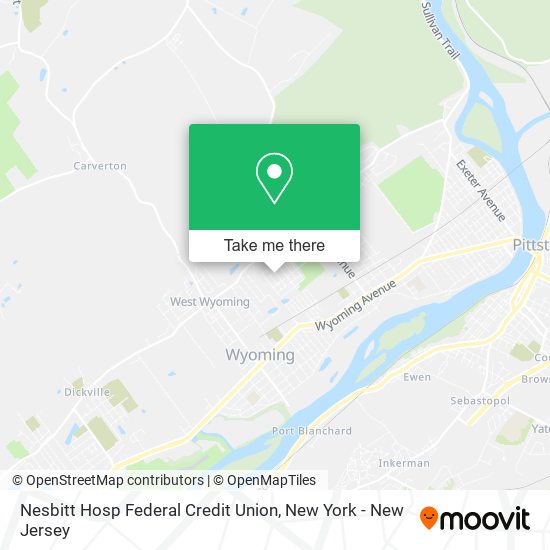 Nesbitt Hosp Federal Credit Union map