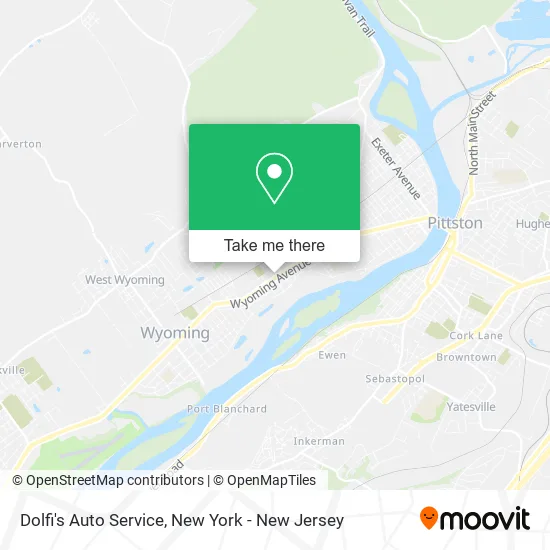 Dolfi's Auto Service map