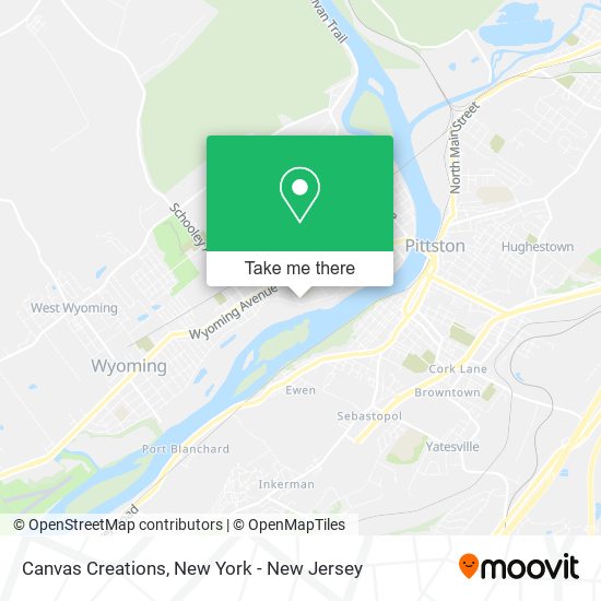 Mapa de Canvas Creations
