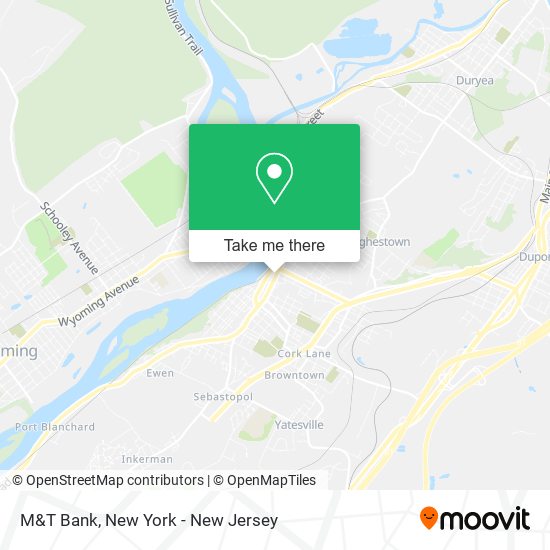 M&T Bank map