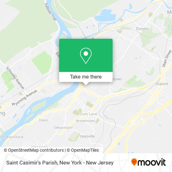 Mapa de Saint Casimir's Parish