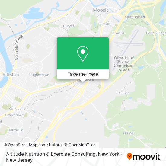 Altitude Nutrition & Exercise Consulting map