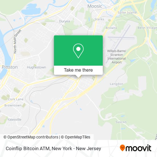 Mapa de Coinflip Bitcoin ATM