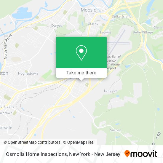 Mapa de Osmolia Home Inspections