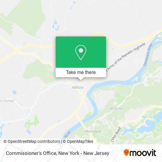 Mapa de Commissioner's Office