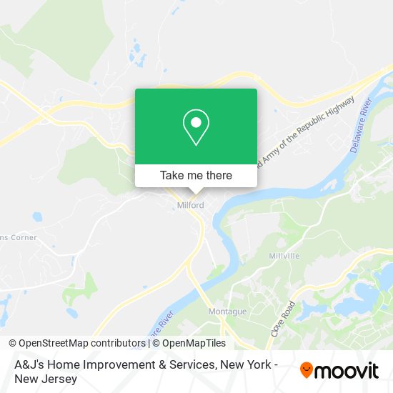 A&J's Home Improvement & Services map