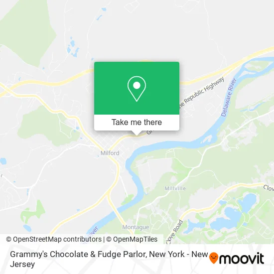 Grammy's Chocolate & Fudge Parlor map