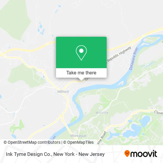 Ink Tyme Design Co. map