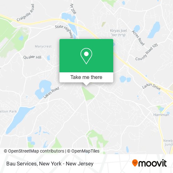 Mapa de Bau Services