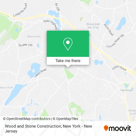 Wood and Stone Construction map